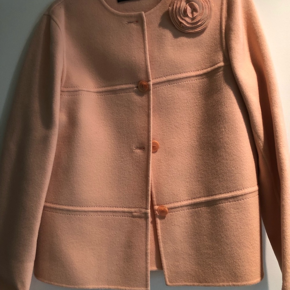 Dana Buchman wool peacoat